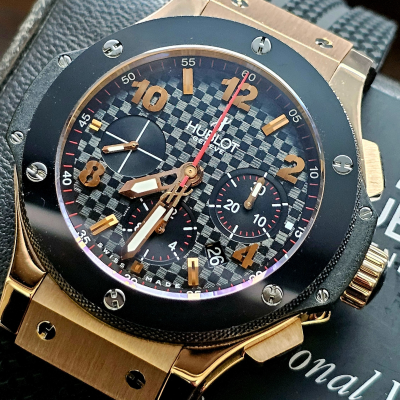 Швейцарские часы Hublot Big Bang Gold Ceramic 44 mm