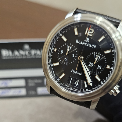 Швейцарские часы Blancpain Léman Flyback Chronograph Grande Date