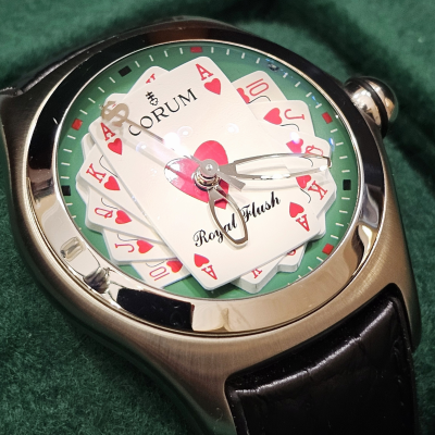 Швейцарские часы Corum Bubble Royal Flush