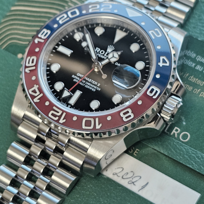 Швейцарские часы Rolex GMT-Master II (PEPSI)