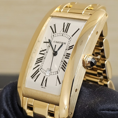 Швейцарские часы Cartier  Tank Americaine Large