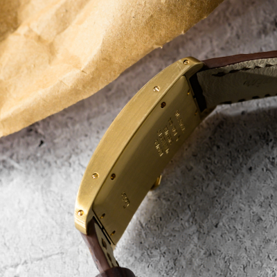 Швейцарские часы Cartier Tank Americaine Yellow Gold