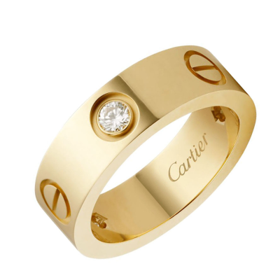 Кольцо Cartier LOVE ring classic model 3 diamonds