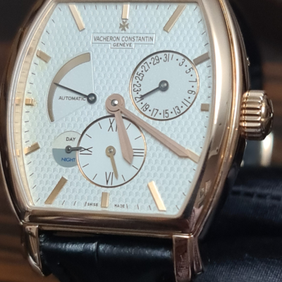 Швейцарские часы Vacheron Constantin Malte Tonneau Dual Time