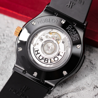 Швейцарские часы Hublot Classic Fusion Ceramic King Gold 45 Mm