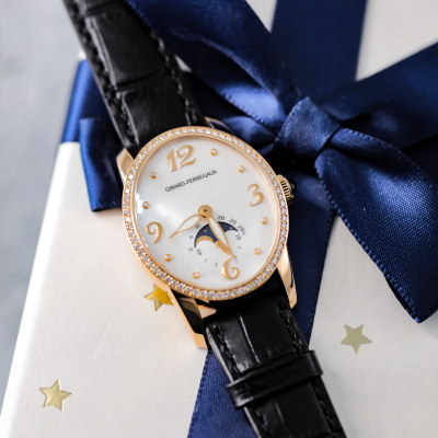 Швейцарские часы Girard-Perregaux Lady Cat`s Eye Moon-Phases