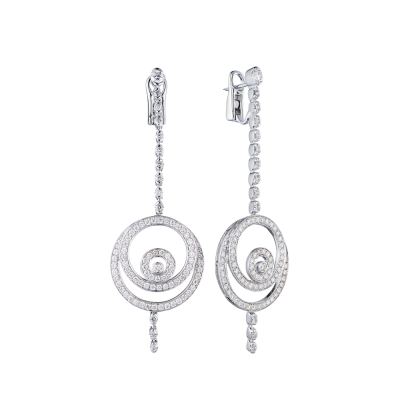 Серьги Safo Joaillerie White Gold & Diamonds 3,9 ct