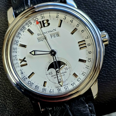 Швейцарские часы Blancpain Leman Moonphase & Complete Calendar