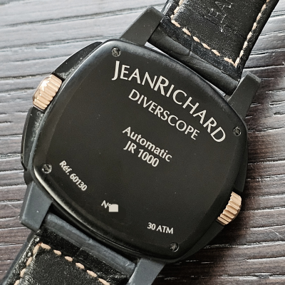 Швейцарские часы Jean Richard Chronoscope Diverscope JR1000 Goldwaters