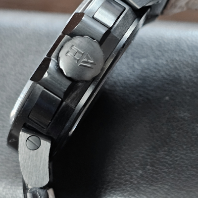 Швейцарские часы Harry Winston Ocean Triple Retrograde Chronograph Black Zalium