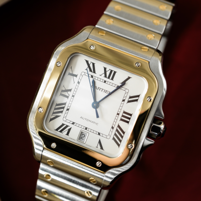 Швейцарские часы Cartier Santos