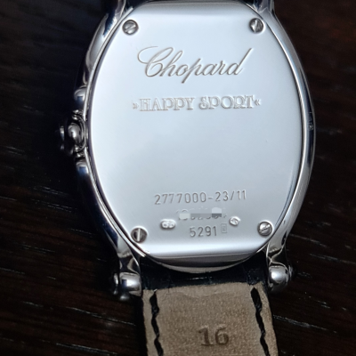 Швейцарские часы Chopard Happy Sport Oval with large Diamond