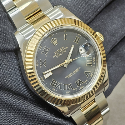 Швейцарские часы Rolex Oyster Datejust Steel and Yellow Gold 41mm