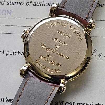 Швейцарские часы Franck Muller Master Of Complication Havana