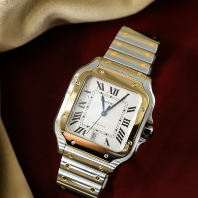 Швейцарские часы Cartier Santos