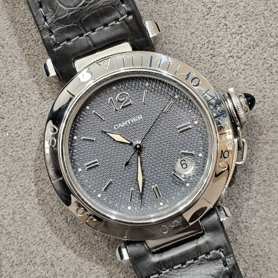 Швейцарские часы Cartier Pasha Gray Dial 38mm