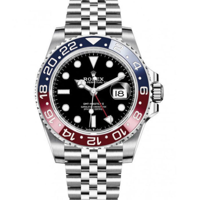 Швейцарские часы Rolex  GMT-Master II (PEPSI)