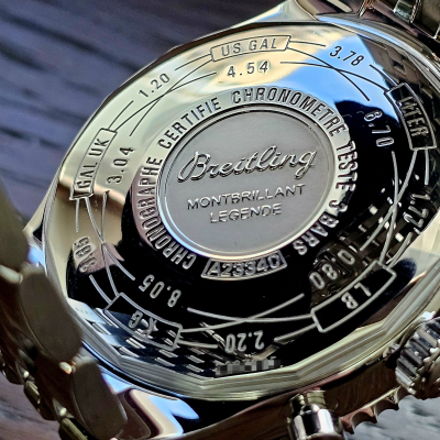 Швейцарские часы Breitling Montbrillant Legende