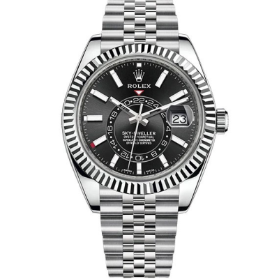 Швейцарские часы Rolex Sky-Dweller 42mm Steel and White Gold
