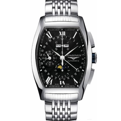 Швейцарские часы Longines Evidenza Grand XL Chronograph Calendar Moonphase
