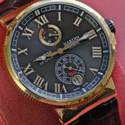 Швейцарские часы Ulysse Nardin Marine 43 mm