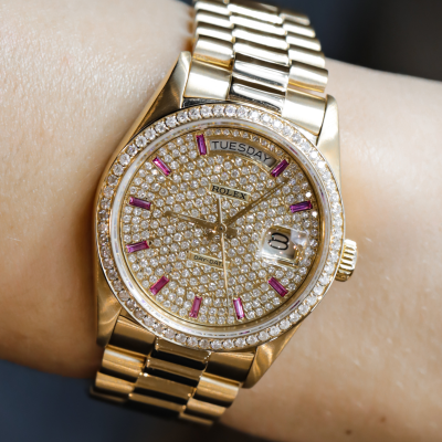 Швейцарские часы Rolex Day-Date 36 мм