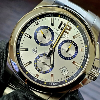 Швейцарские часы Longines Conquest Quartz Chrono