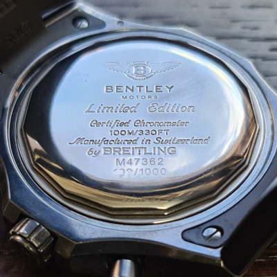 Швейцарские часы Breitling  For Bentley Bentley GMT