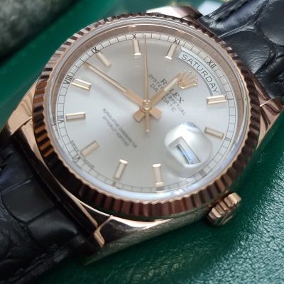 Швейцарские часы Rolex ROLEX DAY-DATE 36 MM EVEROSE GOLD