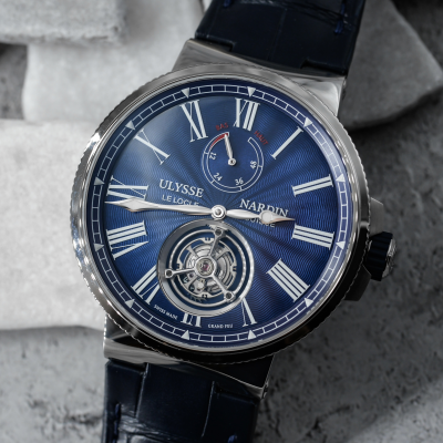 Швейцарские часы Ulysse Nardin Marine Chronometer Tourbillon