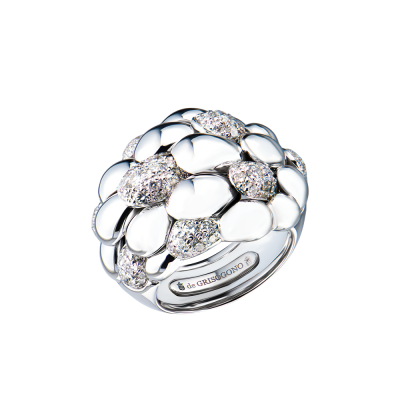 Кольцо de Grisogono DOME RING, WHITE GOLD