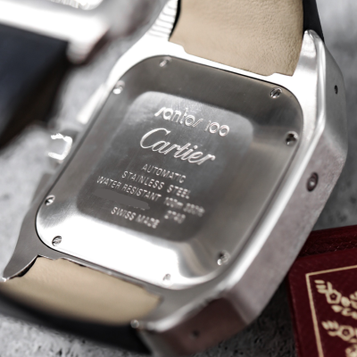 Швейцарские часы Cartier Santos de 100 Chronograph XL
