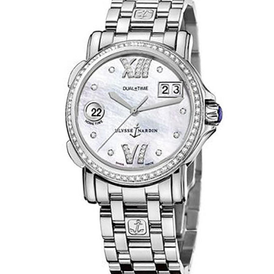 Швейцарские часы Ulysse Nardin Dual Time Ladies