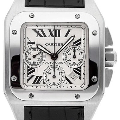 Швейцарские часы Cartier Santos de 100 Chronograph XL