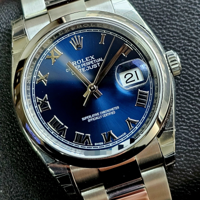 Швейцарские часы Rolex Oyster Datejust 36 mm