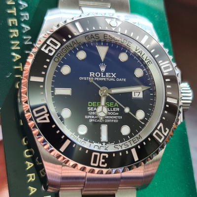 Швейцарские часы Rolex Deepsea D -BLUE DIAL