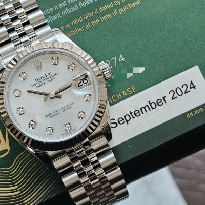 Швейцарские часы Rolex Datejust 31 mm