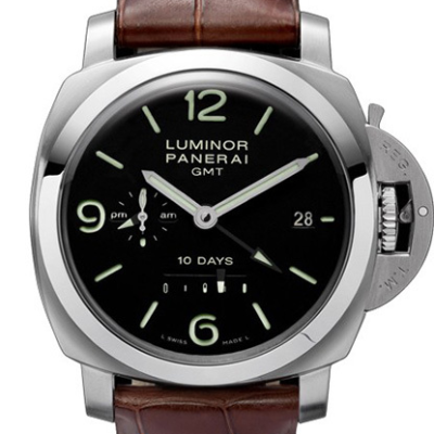 Швейцарские часы Panerai 10 Days GMT Acciaio