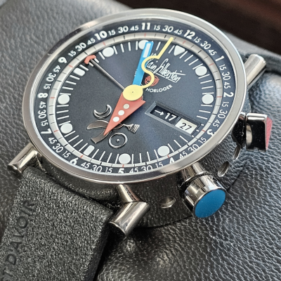 Швейцарские часы Alain Silberstein Krono TITANIUM