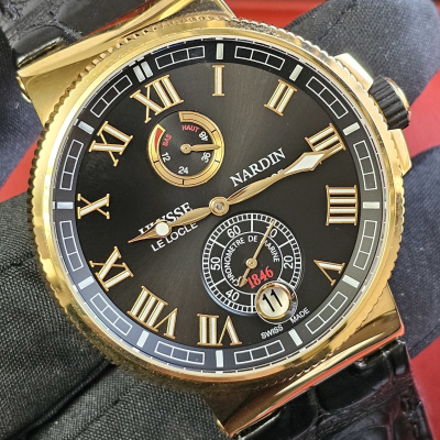Швейцарские часы Ulysse Nardin Marine 43 mm