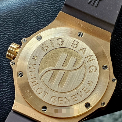 Швейцарские часы Hublot Big Bang Red Gold Cappuccino Diamonds