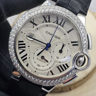 Швейцарские часы Cartier Ballon Bleu de Chronograph XL