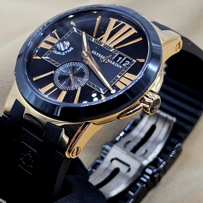 Швейцарские часы Ulysse Nardin Executive Dual Time