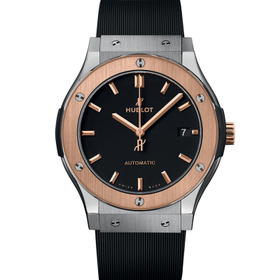 Швейцарские часы Hublot Classic Fusion Titanium King Gold