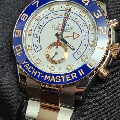 Швейцарские часы Rolex Yacht-Master II Steel and Everose Gold 44mm