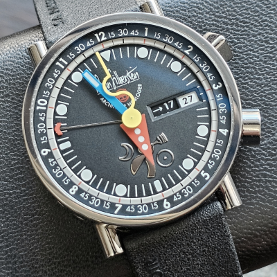 Швейцарские часы Alain Silberstein Krono TITANIUM