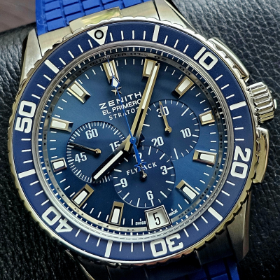 Швейцарские часы Zenith El Primero Stratos Flyback