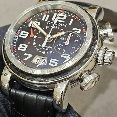 Швейцарские часы Graham Grand Silverstone Luffield GMT Chronograph Limited Edition