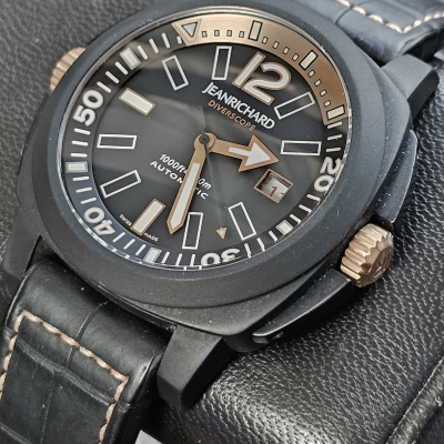 Швейцарские часы Jean Richard Chronoscope Diverscope JR1000 Goldwaters