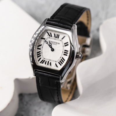 Швейцарские часы Cartier Privee Tortue Platinum 950